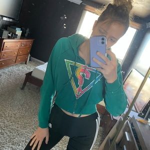 hooded sweatshirt Guess